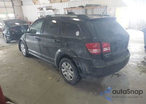 2017 Dodge Journey Se z USA, uszkodzony, nr VIN 3C4PDCAB1HT581477